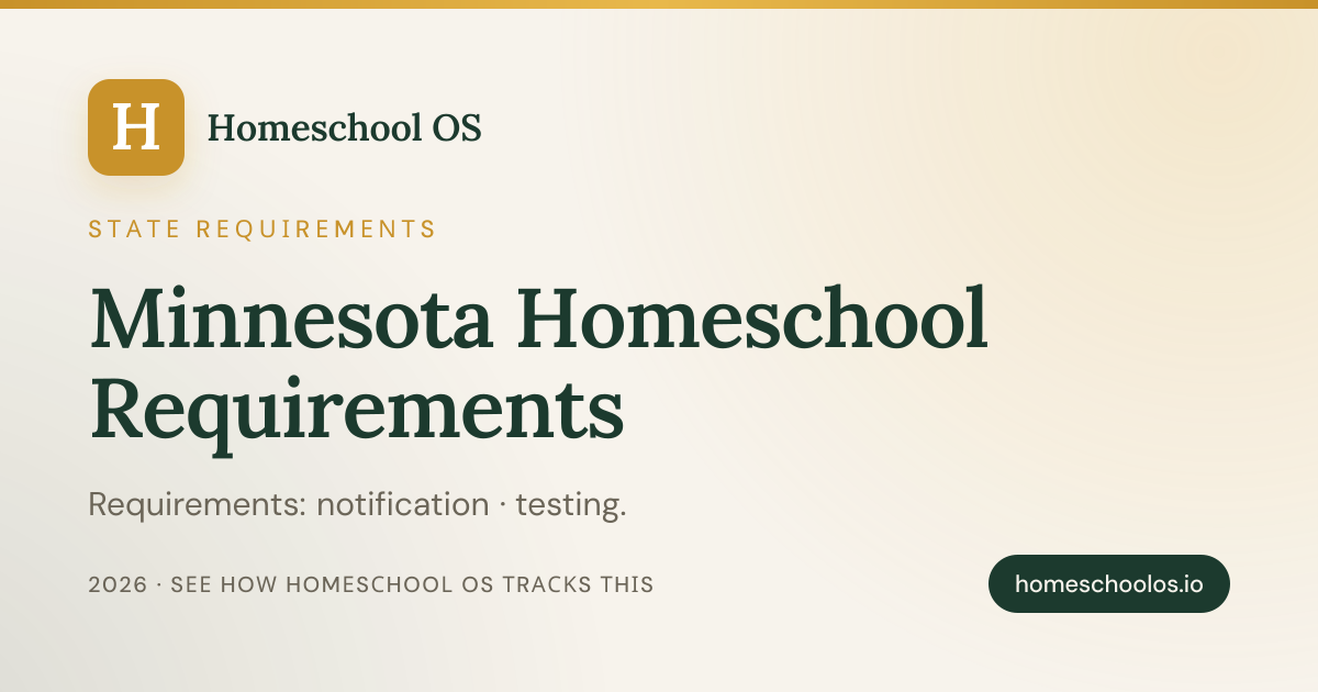Homeschooling in Minnesota: Laws, Costs & How to Start (2026 ...